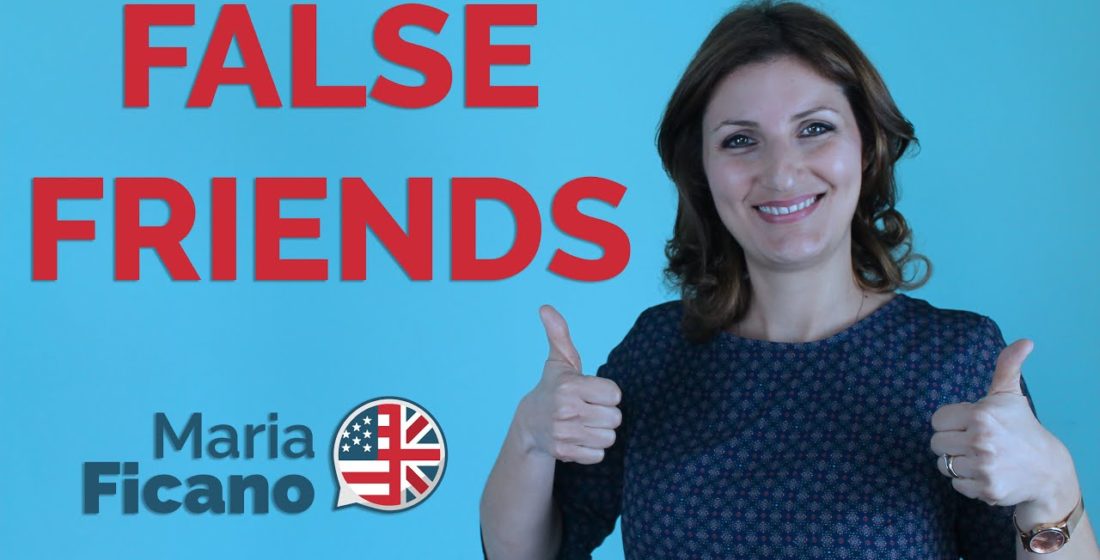 false friends, inglese, italiano, maria ficano, madrelingua