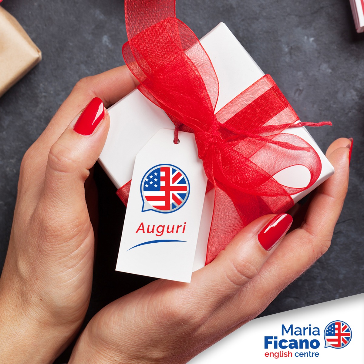 promozione, corso, inglese, natale, offerta