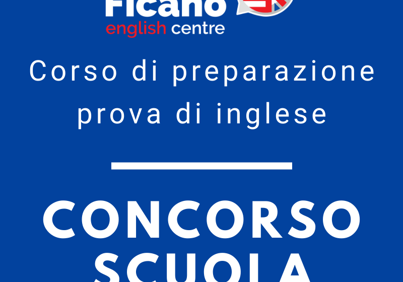 concorso scuola inglese corso preparazione